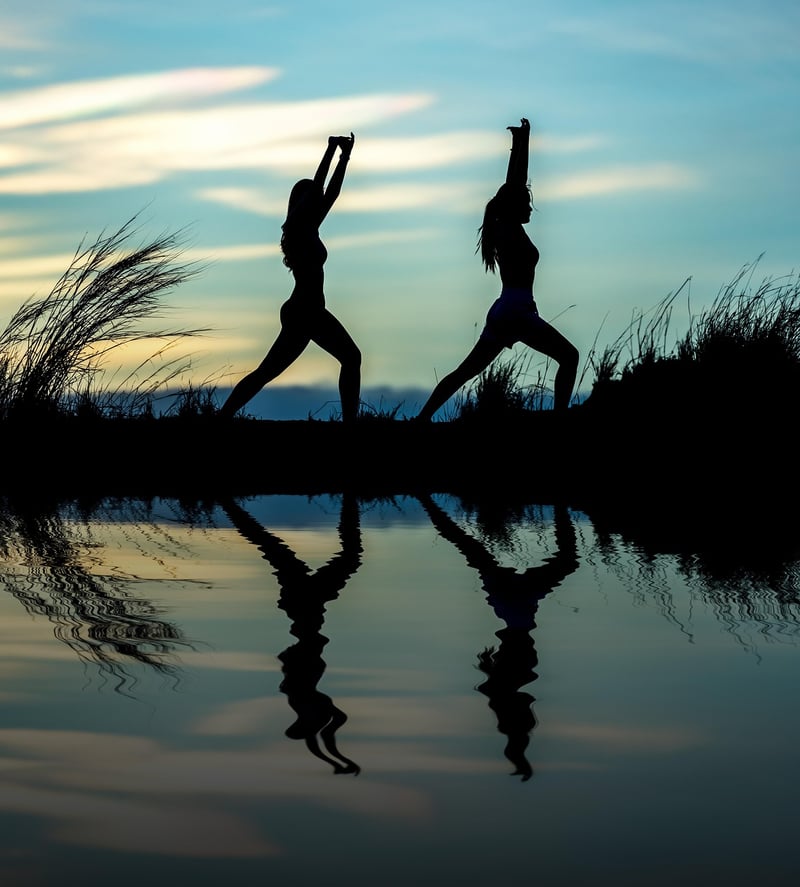 Yoga Pose Sunrise